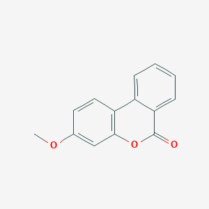 molecular formula C14H10O3 B1616557 3-méthoxy-6H-benzo[c]chromen-6-one CAS No. 1143-62-0