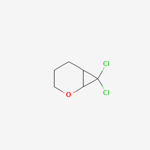 molecular formula C6H8Cl2O B1616573 7,7-Dichloro-2-oxabicyclo[4.1.0]heptane CAS No. 7556-13-0