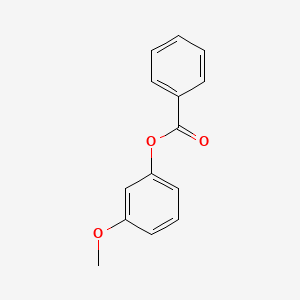 molecular formula C14H12O3 B1616576 3-Methoxyphenyl benzoate CAS No. 5554-24-5