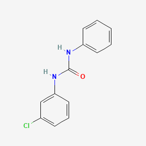 molecular formula C13H11ClN2O B1616584 1-(3-氯苯基)-3-苯基脲 CAS No. 2008-71-1