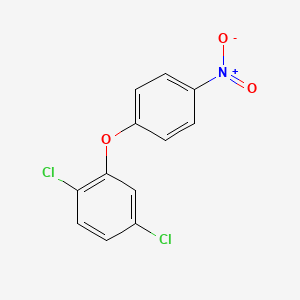 molecular formula C12H7Cl2NO3 B1616604 1,4-二氯-2-(4-硝基苯氧基)苯 CAS No. 39145-48-7