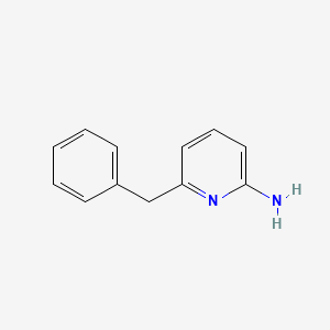 molecular formula C12H12N2 B1616612 6-苄基吡啶-2-胺 CAS No. 57963-09-4