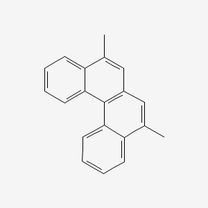 molecular formula C20H16 B1616614 5,8-Dimethylbenzo[c]phenanthrene CAS No. 54986-63-9