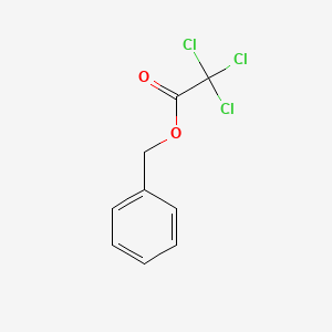 molecular formula C9H7Cl3O2 B1616619 Benzyl trichloroacetate CAS No. 26827-38-3