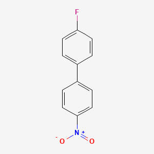 molecular formula C12H8FNO2 B1616620 4-氟-4'-硝基-1,1'-联苯 CAS No. 398-24-3