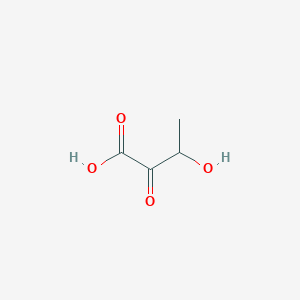 molecular formula C4H6O4 B161665 3-羟基-2-氧代丁酸 CAS No. 1944-42-9