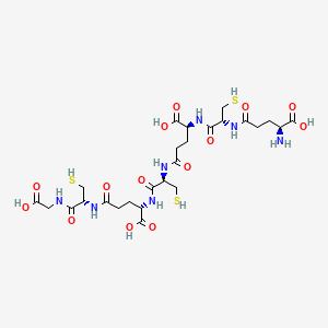 molecular formula C26H41N7O14S3 B1616652 植物螯合素 3 CAS No. 86220-45-3