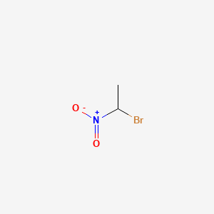 molecular formula C2H4BrNO2 B1616664 1-Bromo-1-nitroethane CAS No. 563-97-3