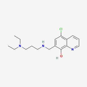 molecular formula C17H24ClN3O B1616671 Clamoxyquine CAS No. 2545-39-3