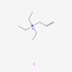 molecular formula C9H20IN B1616676 Allyltriethylammonium iodide CAS No. 4186-64-5