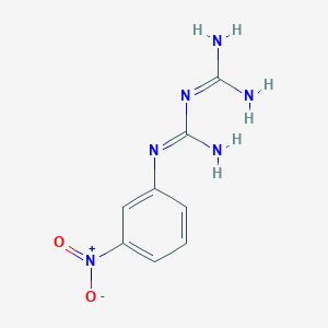 molecular formula C8H10N6O2 B1616679 N-(3-硝基苯基)咪唑二甲酰二胺 CAS No. 10441-20-0