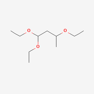 molecular formula C10H22O3 B1616684 1,1,3-Triethoxybutane CAS No. 5870-82-6
