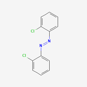 molecular formula C12H8Cl2N2 B1616686 Diazene, bis(2-chlorophenyl)- CAS No. 7334-33-0