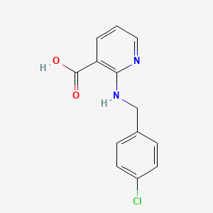 Nicotinic acid, 2-(p-chlorobenzylamino)-