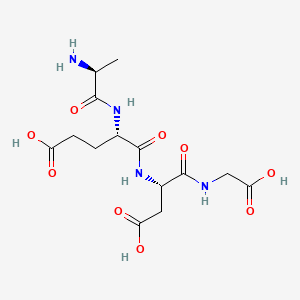 molecular formula C14H22N4O9 B1616696 Epitalon CAS No. 64082-79-7