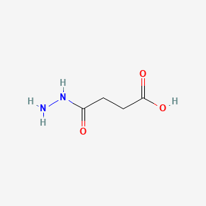 molecular formula C4H8N2O3 B1616699 4-Hydrazinyl-4-oxobutanoic acid CAS No. 4604-20-0