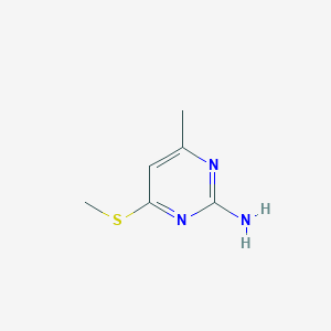 4-Methyl-6-(methylsulfanyl)pyrimidin-2-amine