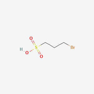 molecular formula C3H7BrO3S B1616731 1-Propanesulfonic acid, 3-bromo- CAS No. 73384-82-4