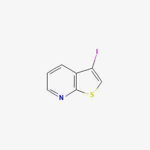 molecular formula C7H4INS B1616747 3-Iodothieno[2,3-b]pyridine CAS No. 53399-37-4