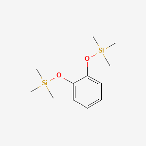 molecular formula C12H22O2Si2 B1616754 Silane, (o-phenylenedioxy)bis[trimethyl- CAS No. 5075-52-5
