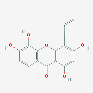 B161676 isocudraniaxanthone A CAS No. 197447-26-0