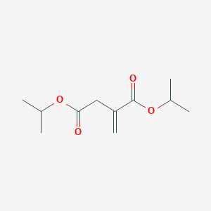 molecular formula C11H18O4 B1616773 Dipropan-2-yl 2-methylidenebutanedioate CAS No. 53720-10-8