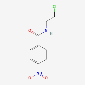 molecular formula C9H9ClN2O3 B1616774 n-(2-Chloroethyl)-4-nitrobenzamide CAS No. 51816-15-0