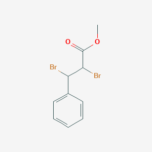molecular formula C10H10Br2O2 B1616780 Methyl 2,3-dibromo-3-phenylpropanoate CAS No. 21770-48-9