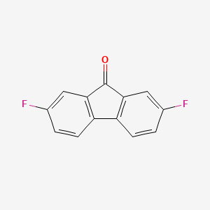 molecular formula C13H6F2O B1616796 2,7-Difluoro-9h-fluoren-9-one CAS No. 24313-53-9