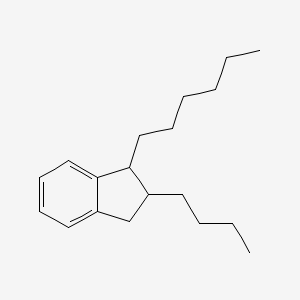 2-n-Butyl-1-n-hexylindan