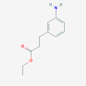 B161680 Ethyl 3-(m-aminophenyl)propionate CAS No. 10039-64-2