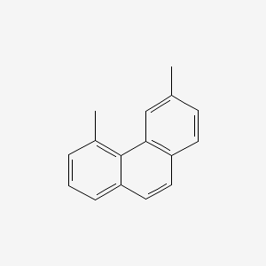 molecular formula C16H14 B1616802 3,5-Dimethylphenanthrene CAS No. 33954-06-2