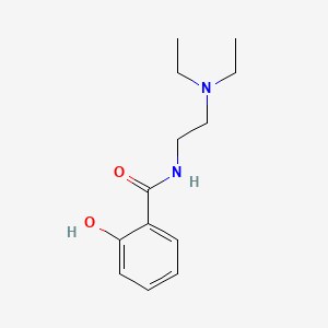 molecular formula C13H20N2O2 B1616804 Saletamide CAS No. 46803-81-0