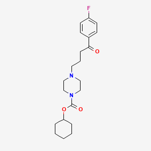 molecular formula C21H29FN2O3 B1616813 Fenaperone CAS No. 54063-38-6