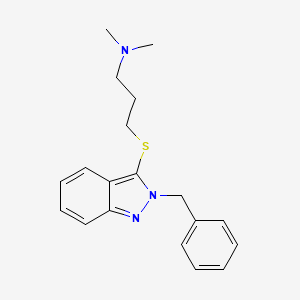 molecular formula C19H23N3S B1616819 Dazidamine CAS No. 75522-73-5