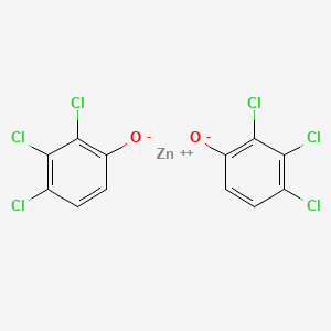 molecular formula C12H4Cl6O2Zn B1616821 Zinc trichlorophenate CAS No. 30143-22-7