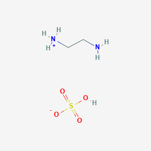molecular formula C2H10N2O4S B1616829 1,2-Ethanediamine, sulfate CAS No. 25723-52-8