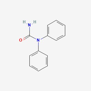 molecular formula C13H12N2O B1616831 1,1-二苯基脲 CAS No. 603-54-3