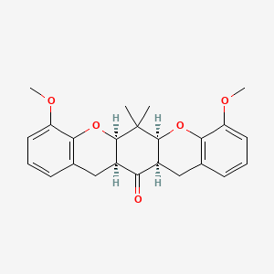 molecular formula C24H26O5 B1616851 Pentomone CAS No. 67102-87-8