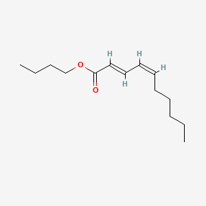 molecular formula C14H24O2 B1616864 Butyl (2E,4Z)-2,4-decadienoate CAS No. 28369-24-6