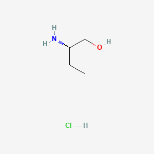 molecular formula C4H12ClNO B1616866 1-Butanol, 2-amino-, hydrochloride, (2S)- CAS No. 28895-09-2