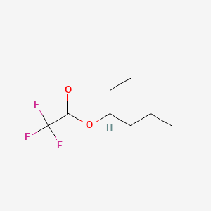 molecular formula C8H13F3O2 B1616879 3-Hexyltrifluoroacetate CAS No. 761-34-2