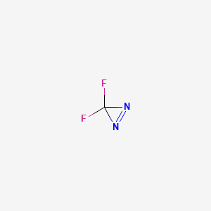 molecular formula CF2N2 B1616881 3H-Diazirine, 3,3-difluoro- CAS No. 693-85-6