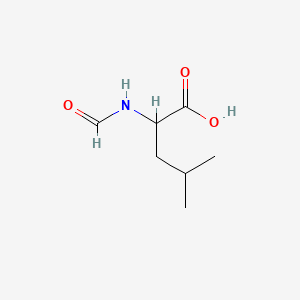 molecular formula C7H13NO3 B1616887 2-Formamido-4-methylpentanoic acid CAS No. 5338-45-4
