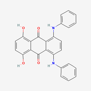 molecular formula C26H18N2O4 B1616899 C.I. Disperse Green 5 CAS No. 52303-01-2