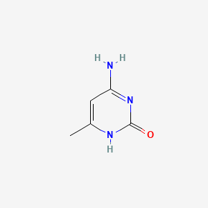 molecular formula C5H7N3O B1616933 4-Amino-2-hydroxy-6-methylpyrimidine CAS No. 6220-50-4