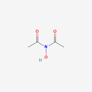 molecular formula C4H7NO3 B1616961 N-Acetyl-N-hydroxyacetamide CAS No. 6711-33-7