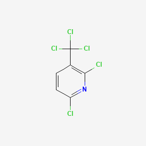 molecular formula C6H2Cl5N B1616986 2,6-Dichloro-3-(trichloromethyl)pyridine CAS No. 55366-30-8