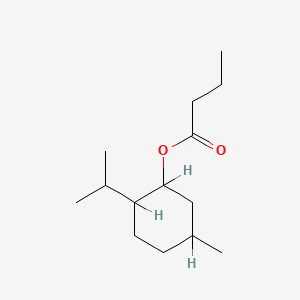 molecular formula C14H26O2 B1617001 Menthyl butyrate CAS No. 6070-14-0