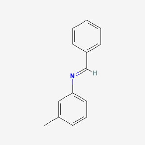 molecular formula C14H13N B1617003 N-Benzylidene-m-toluidine CAS No. 5877-58-7